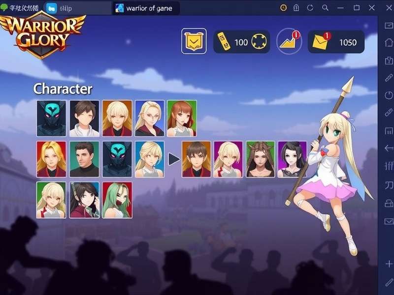 Warrior S Glory Character Customization